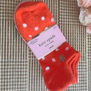 ♠️ Kate Spade Fuzzy Low Cut Socks